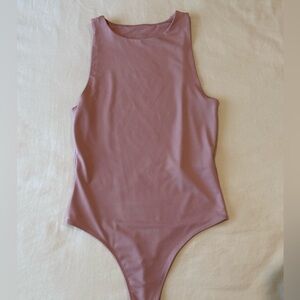 Sleeveless Mauve Bodysuit
